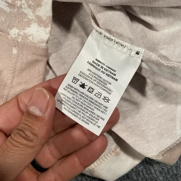 Nike Dri Fit Running Division Skeleton Finger Miler Shirt Tie Dye Mens Small - Picture 5 of 9